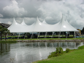 Houston Outdoor Corporate Event Tent Rental